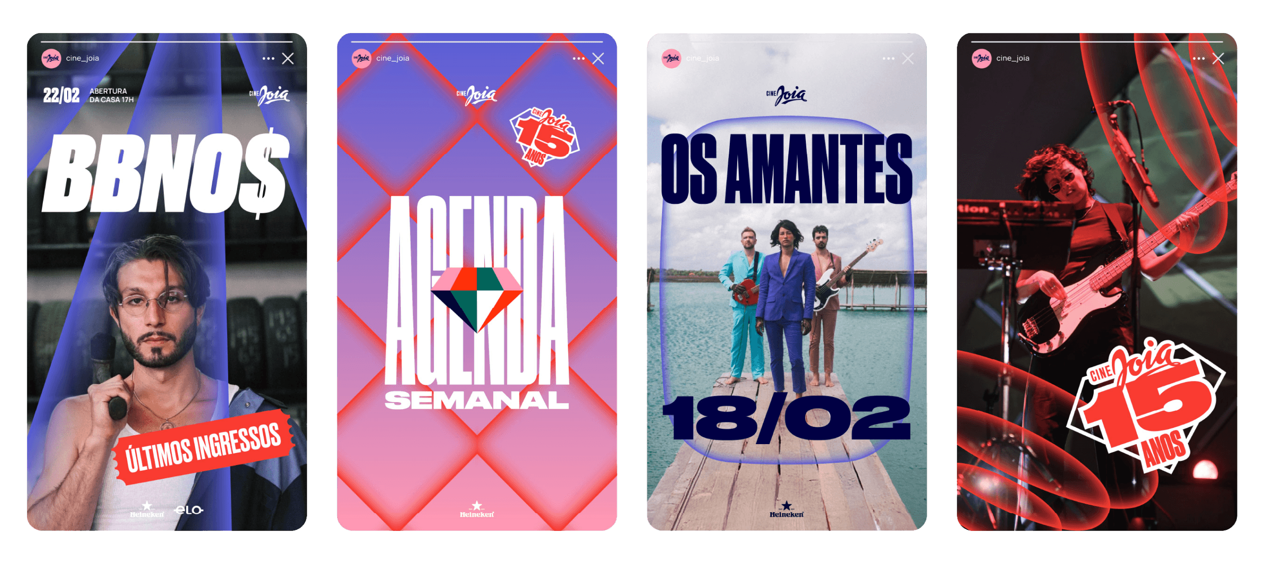 Identidade visual CINE JOIA 2026, RegularSwitch