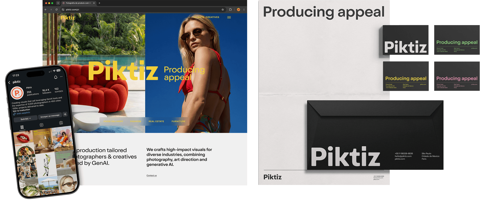 Visual identity PIKTIZ, RegularSwitch