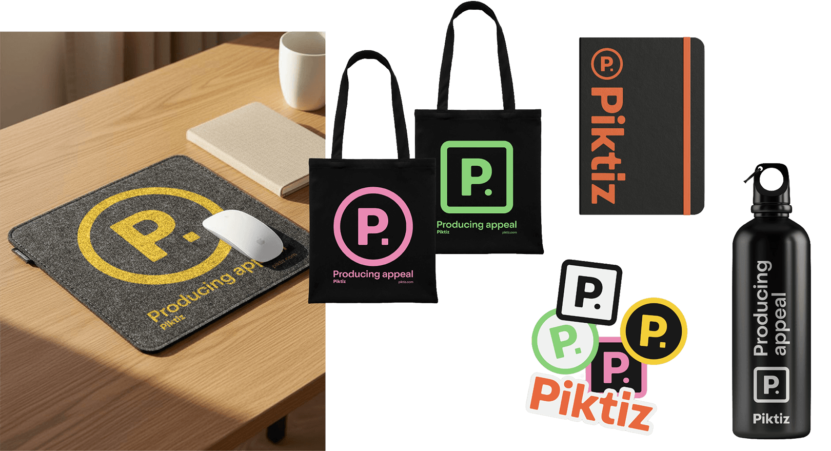 Visual identity PIKTIZ, RegularSwitch