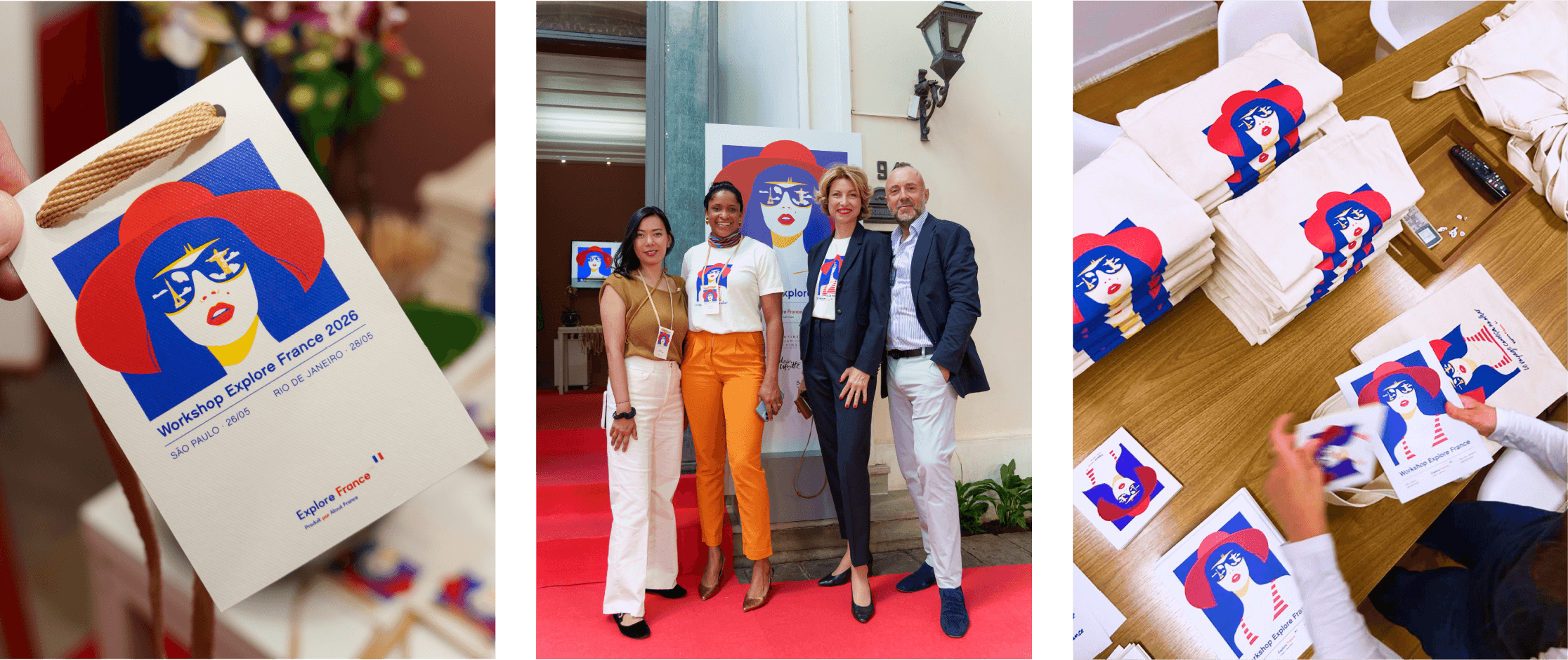 Visual identity Workshop Explore France 2026, RegularSwitch