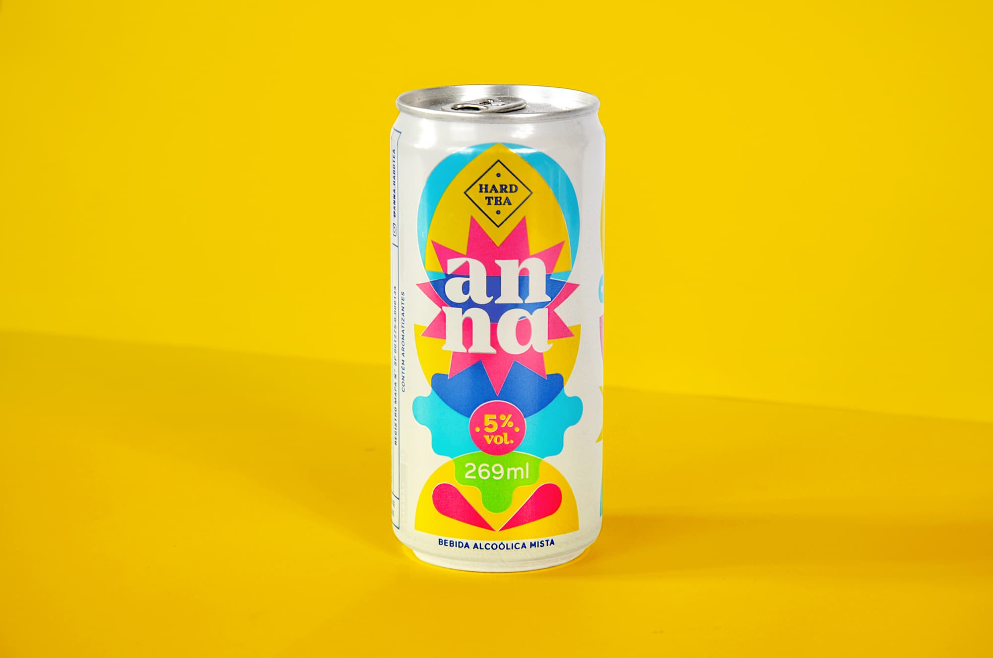 Identidade visual Anna Hard Tea | branding e packaging para bebida, RegularSwitch