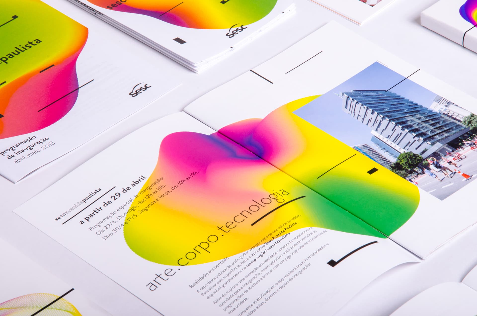 Visual identity Sesc Paulista, RegularSwitch